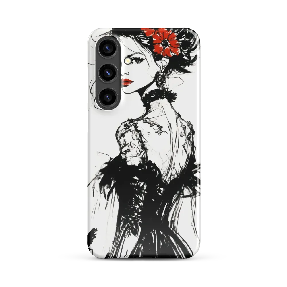 Elegance in Black and Red