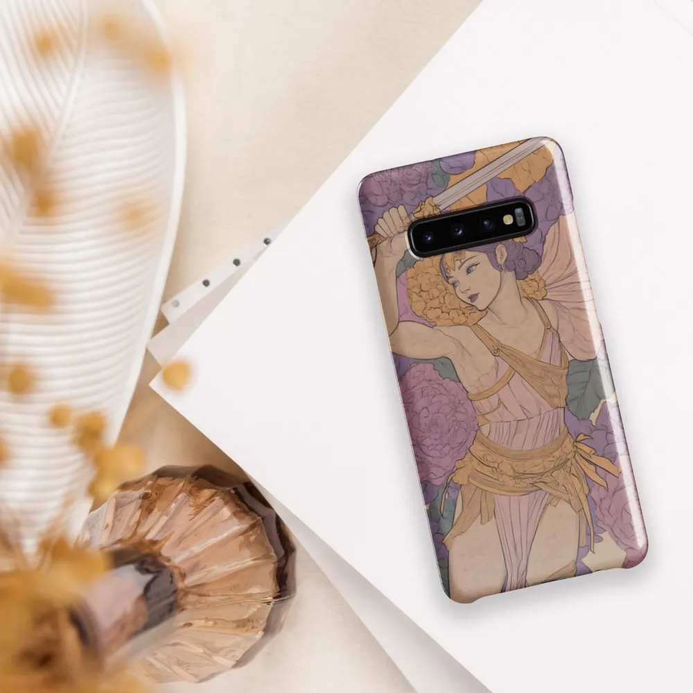 Goddess of Blossoms | Phone Case |  S10 Plus | Snap Case | Glossy