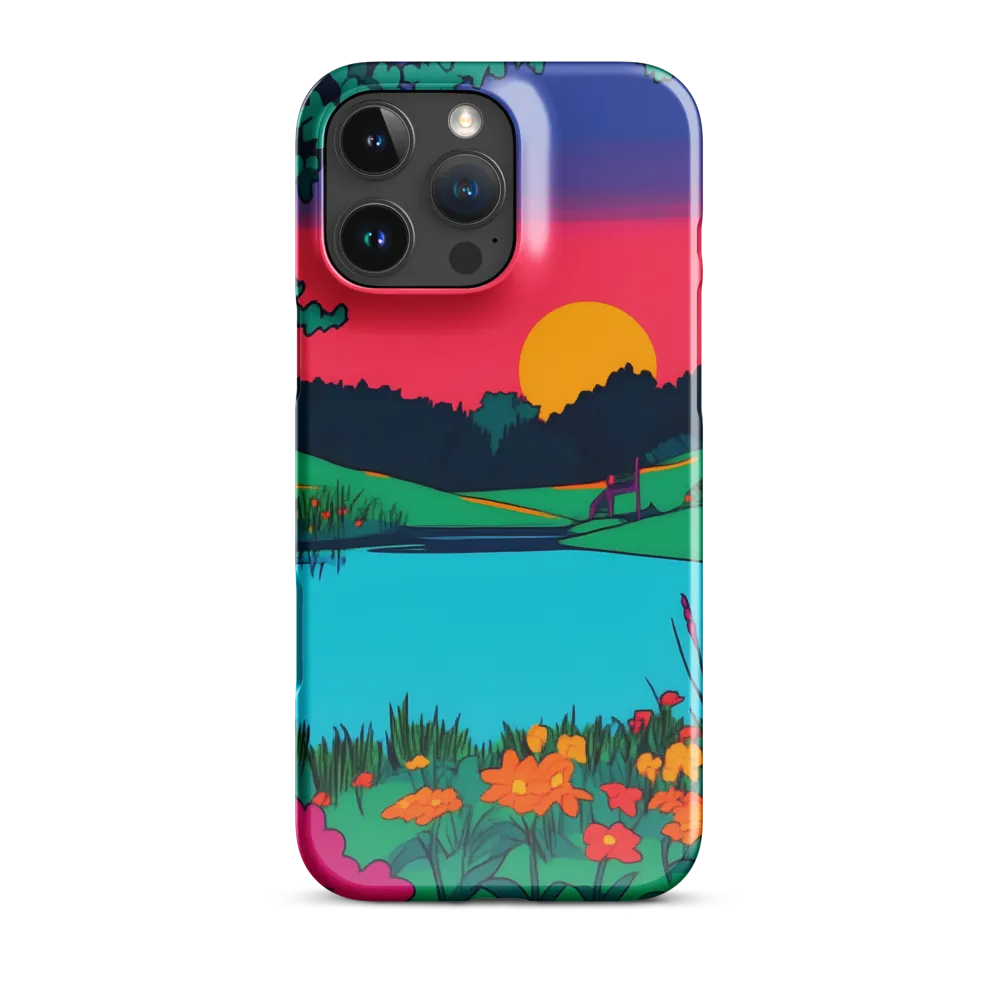 Serenity at Sunset | Phone Case |  16 Pro Max | Snap Case | Glossy