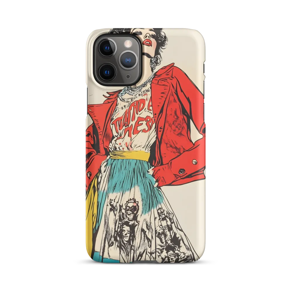 Vibrant Elegance: A Pop Art Fashion Statement