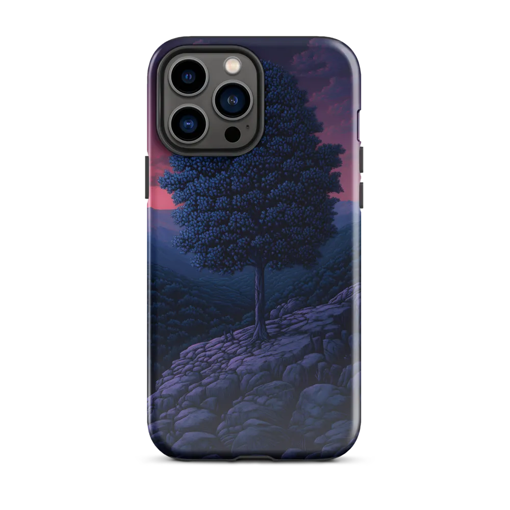 Solitary Sentinel: A Tree at Dusk