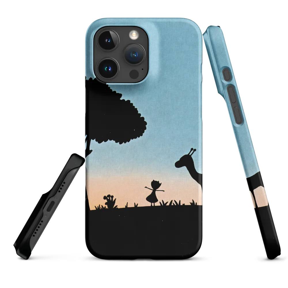 Curiosity in the Silhouette | Phone Case |  16 Pro Max | Snap Case | Matte