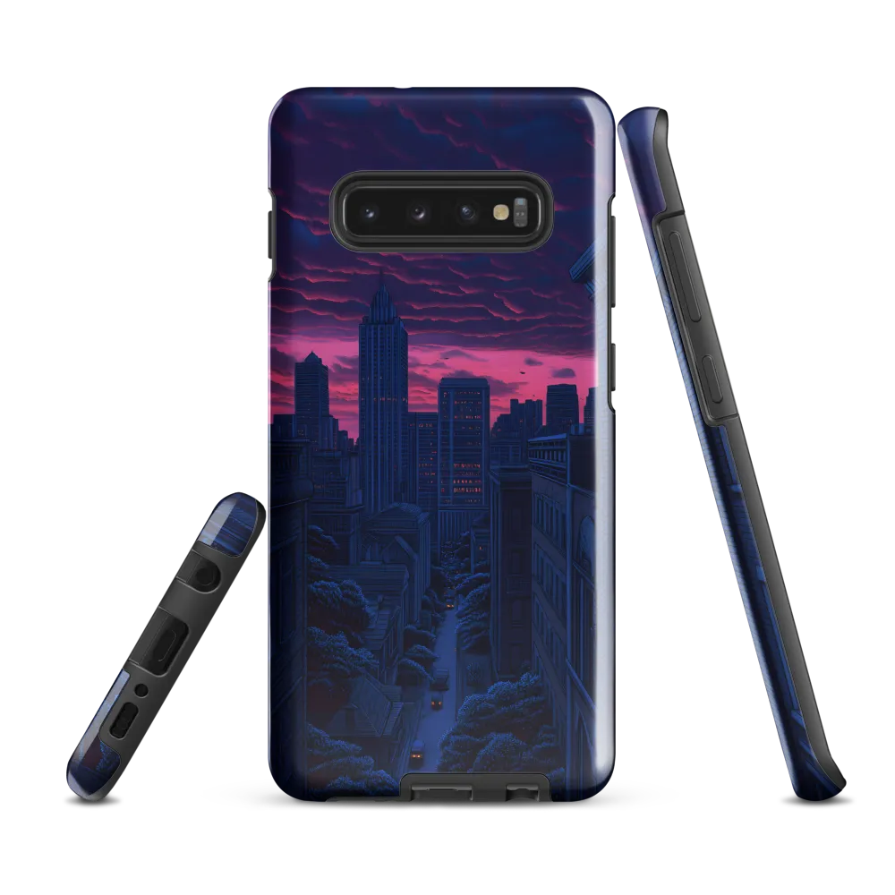 Twilight Over the City | Phone Case |  S10 Plus | Tough Case | Glossy