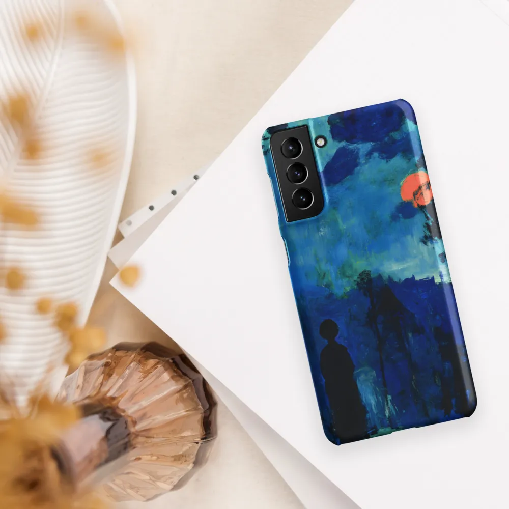 Solitude in Blue | Phone Case |  S21 Plus | Snap Case | Matte
