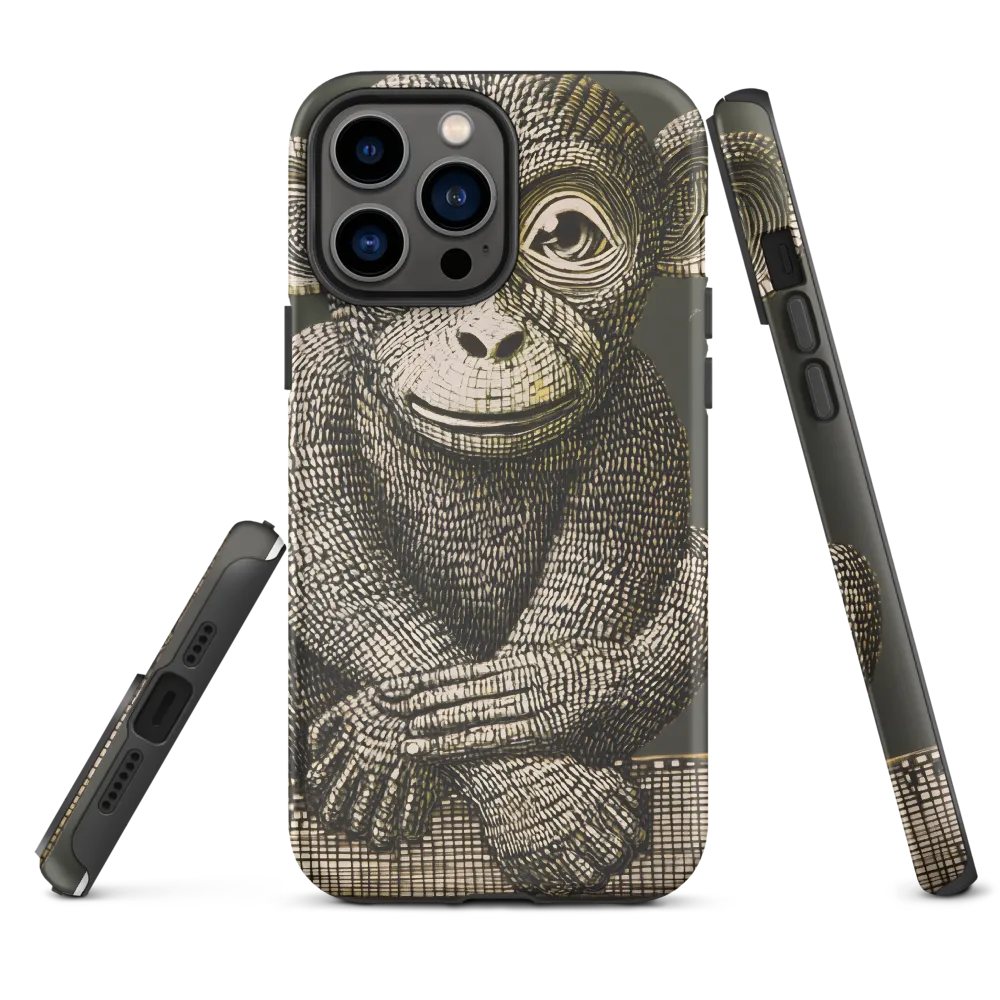 Intricate Primate Portrait