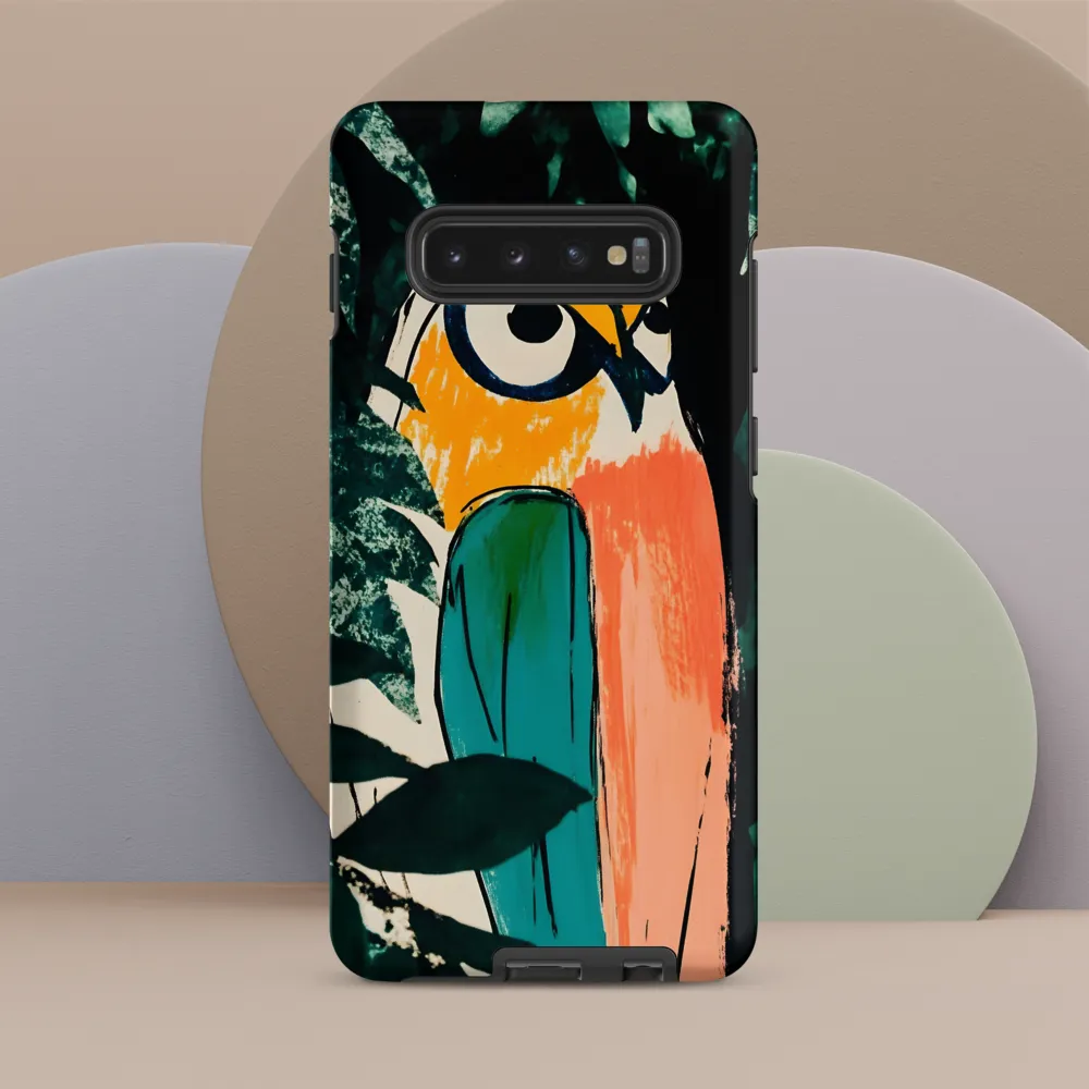 Camouflaged Majesty: The Abstract Owl