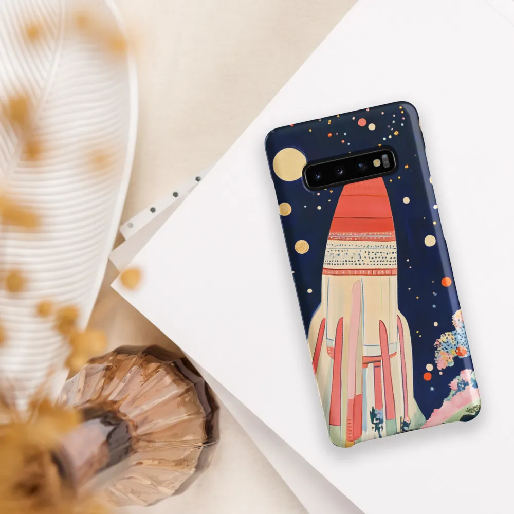 Cosmic Dreams: The Rocket's Journey