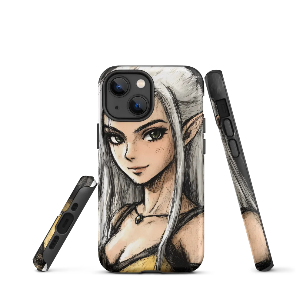 Ethereal Elegance: The Elf's Portrait