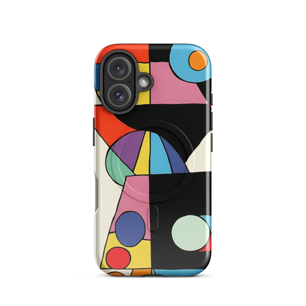 The Play of Shapes | Phone Case |  16 | MagSafe® Tough Case | Glossy