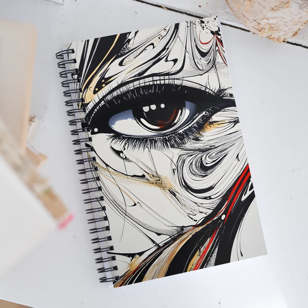 The Eye of Emotion | Spiral Notebook