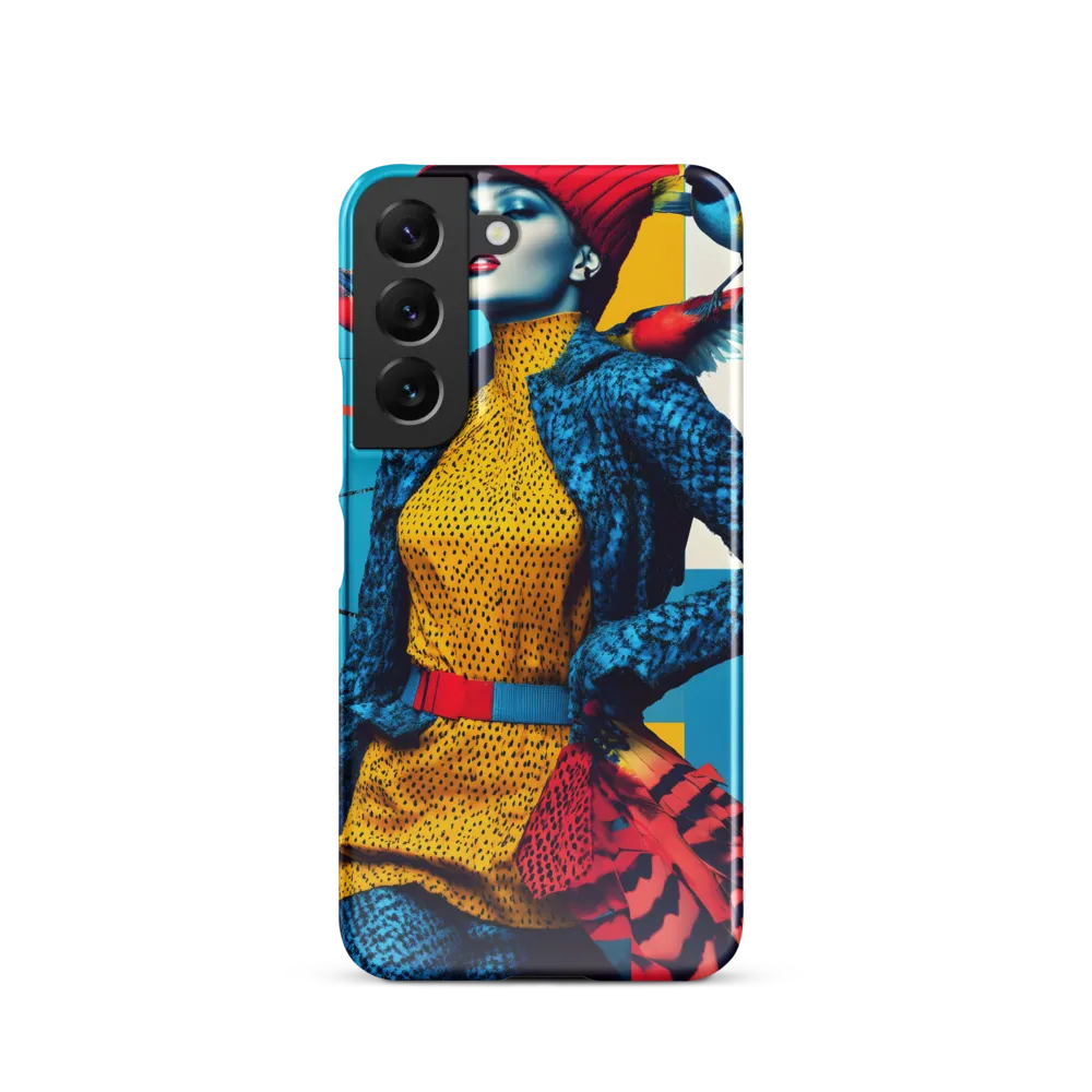 Vibrant Fusion of Nature and Fashion