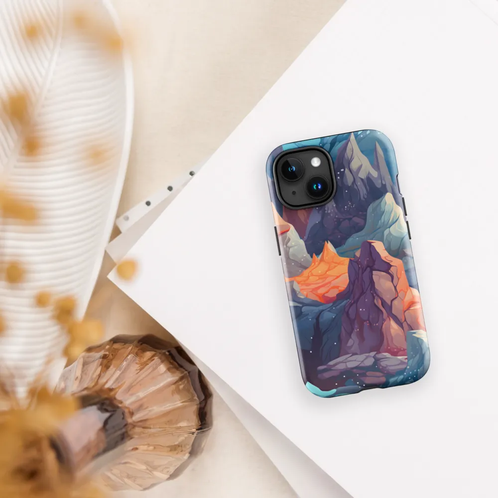 Mystical Peaks of Imagination | Phone Case |  15 | Tough Case | Glossy