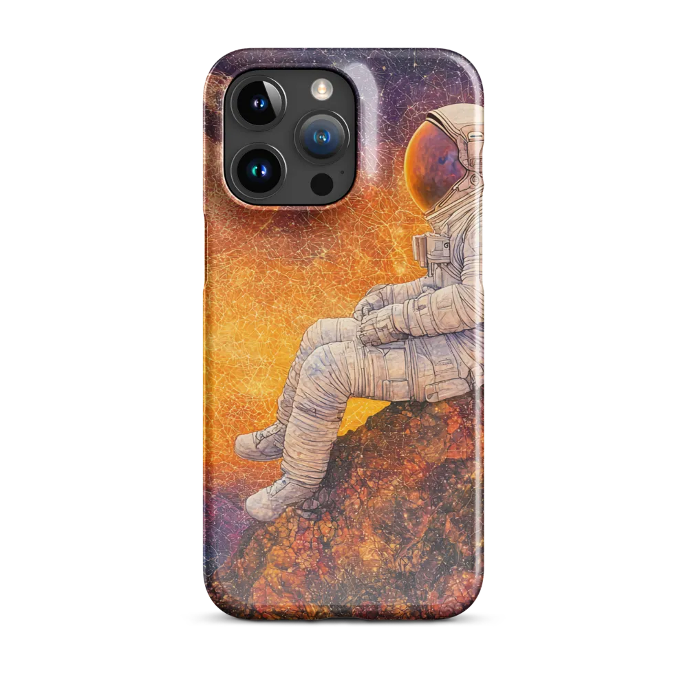 Cosmic Contemplation | Phone Case |  15 Pro Max | Snap Case | Glossy