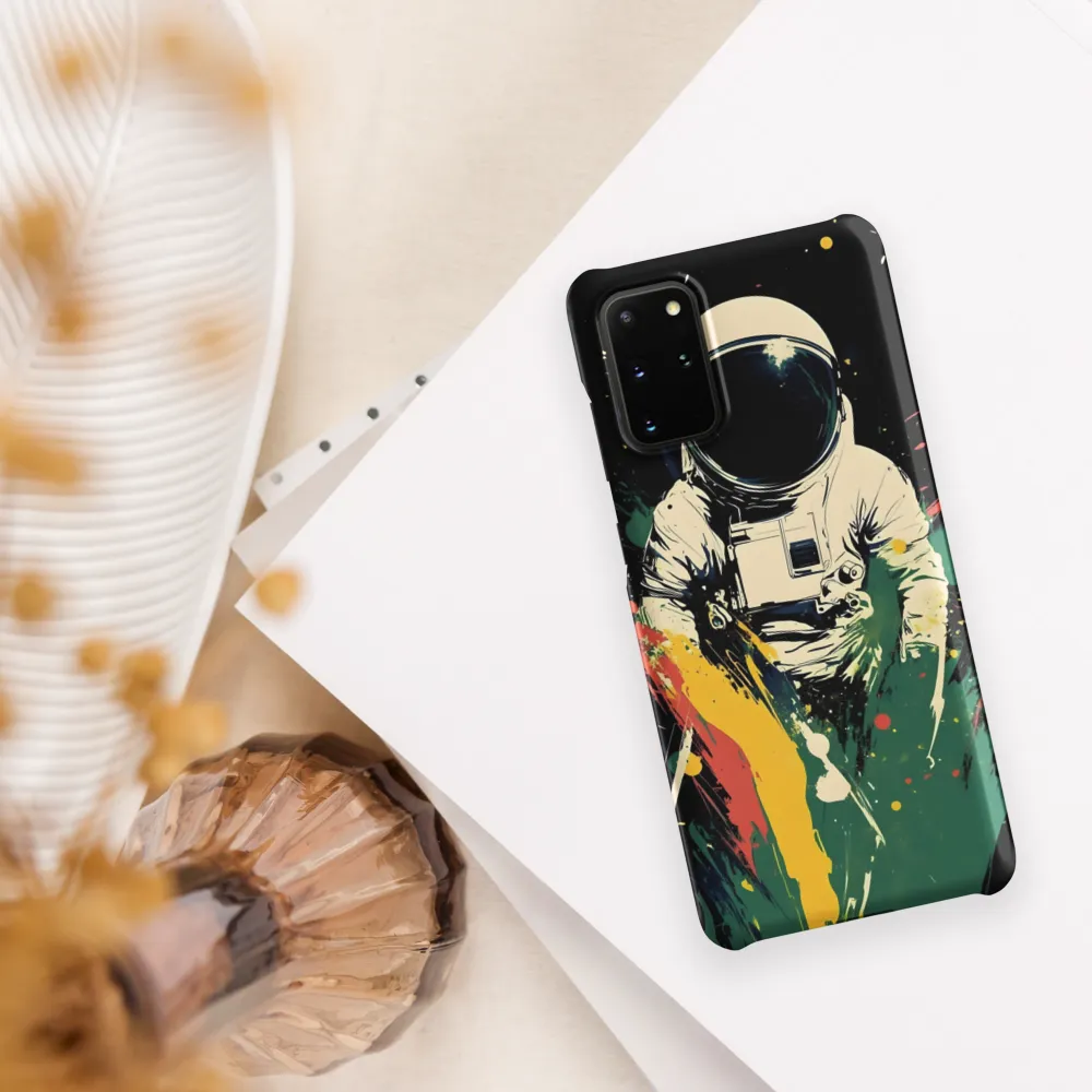 Cosmic Splash: The Astronaut's Journey