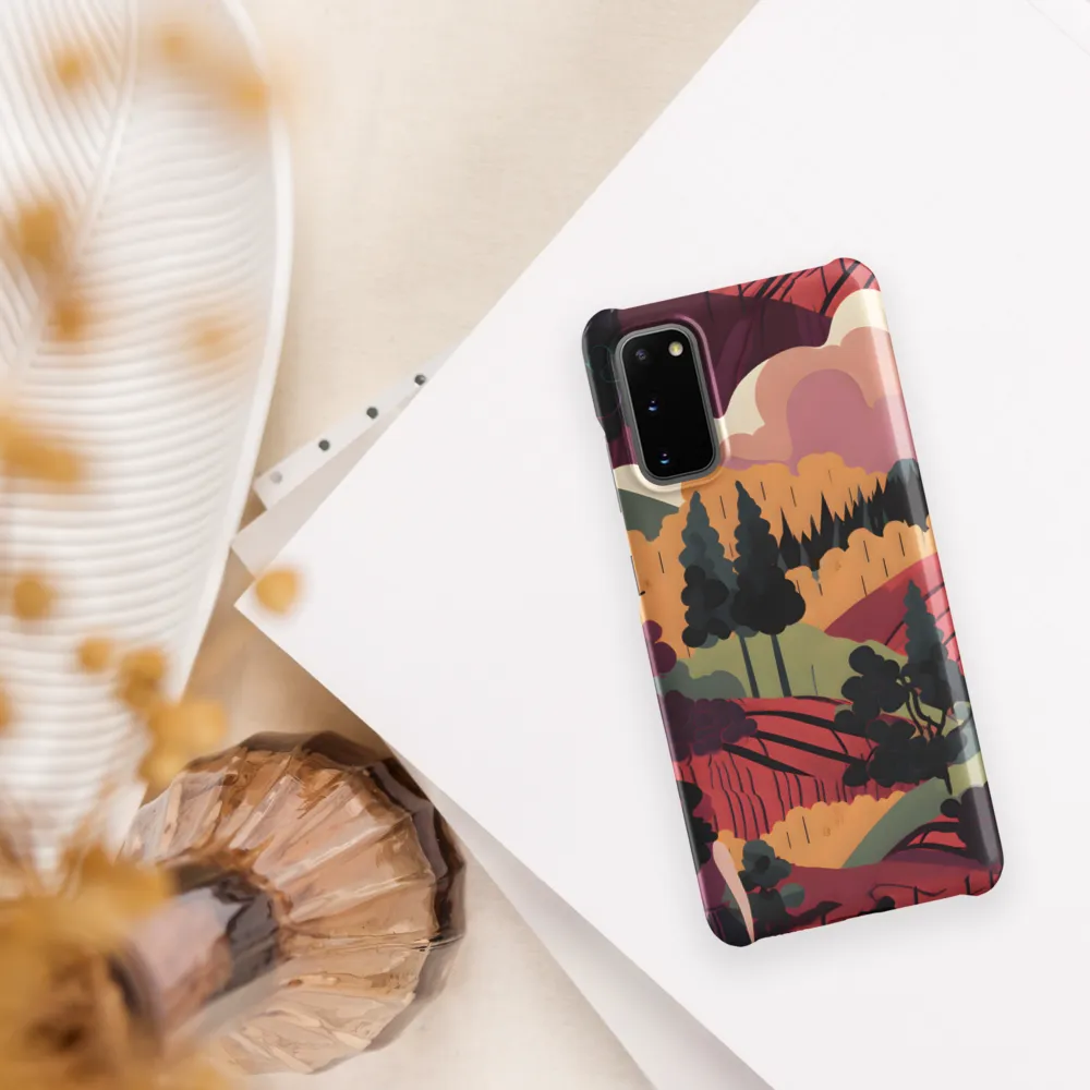 Harmony of Grapes and Life | Phone Case |  S20 | Snap Case | Matte