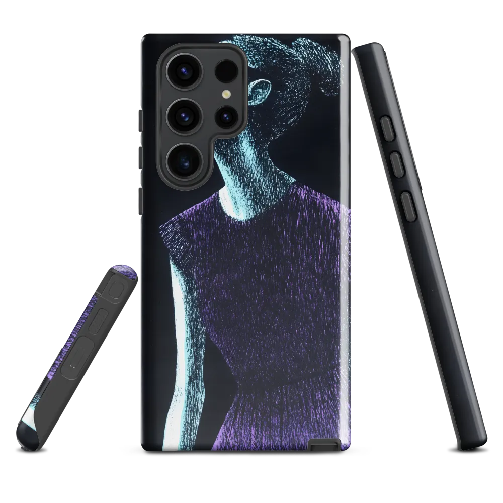 Contemplative Elegance | Phone Case |  S23 Ultra | Tough Case | Glossy