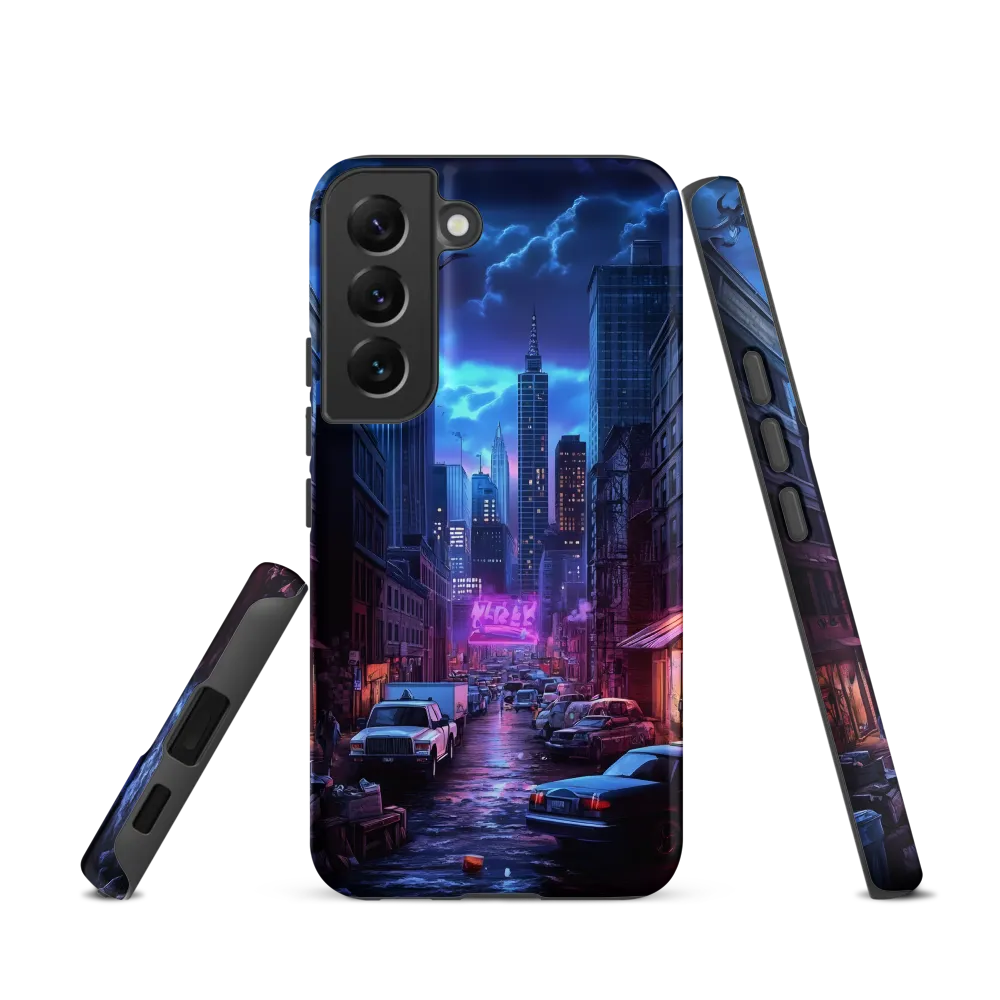 Urban Mystique: A Cyberpunk Night