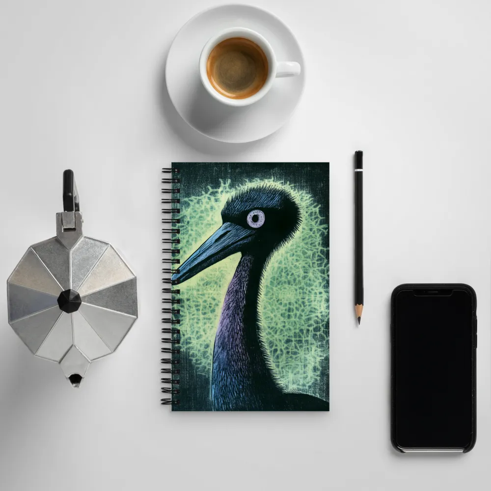 Mysterious Elegance | Spiral Notebook