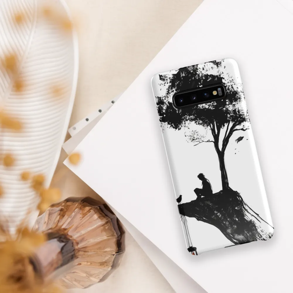 Whispers of Contemplation | Phone Case |  S10 Plus | Snap Case | Glossy