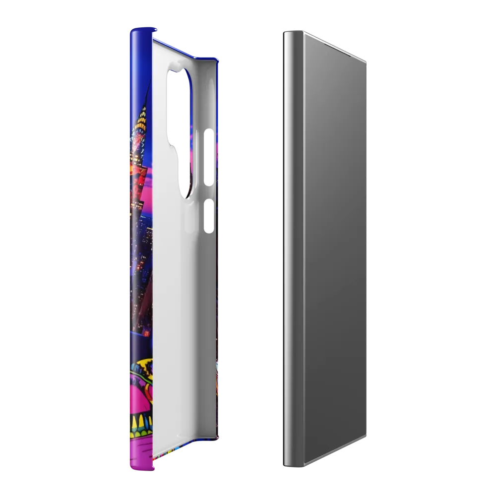 Neon Twilight: A City in Vibrance