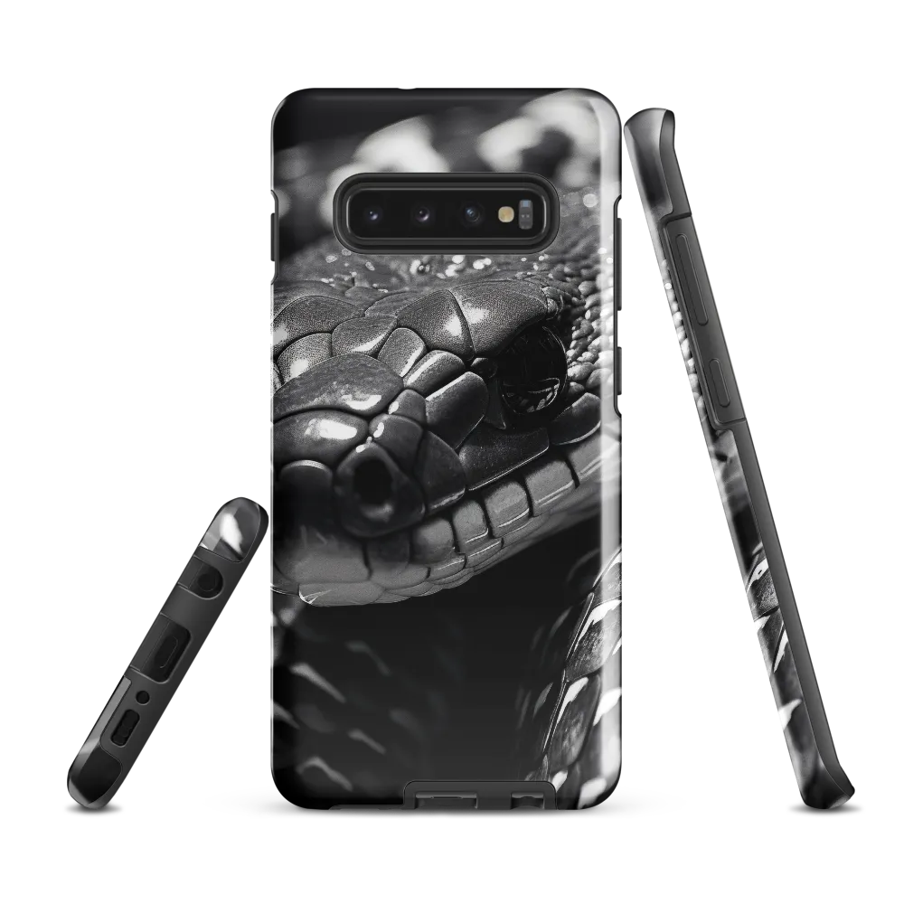 The Enigmatic Serpent | Phone Case |  S10 Plus | Tough Case | Glossy