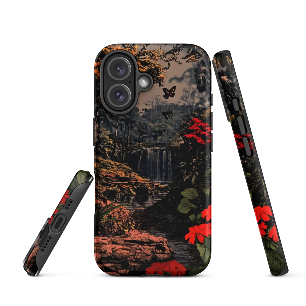 Whispers of the Waterfall | Phone Case |  16 | Tough Case | Matte