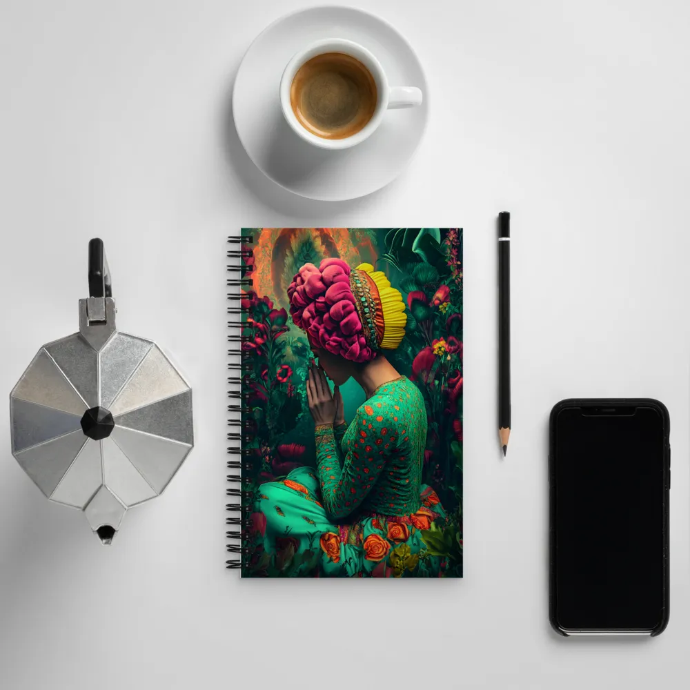 Harmony in Bloom | Spiral Notebook