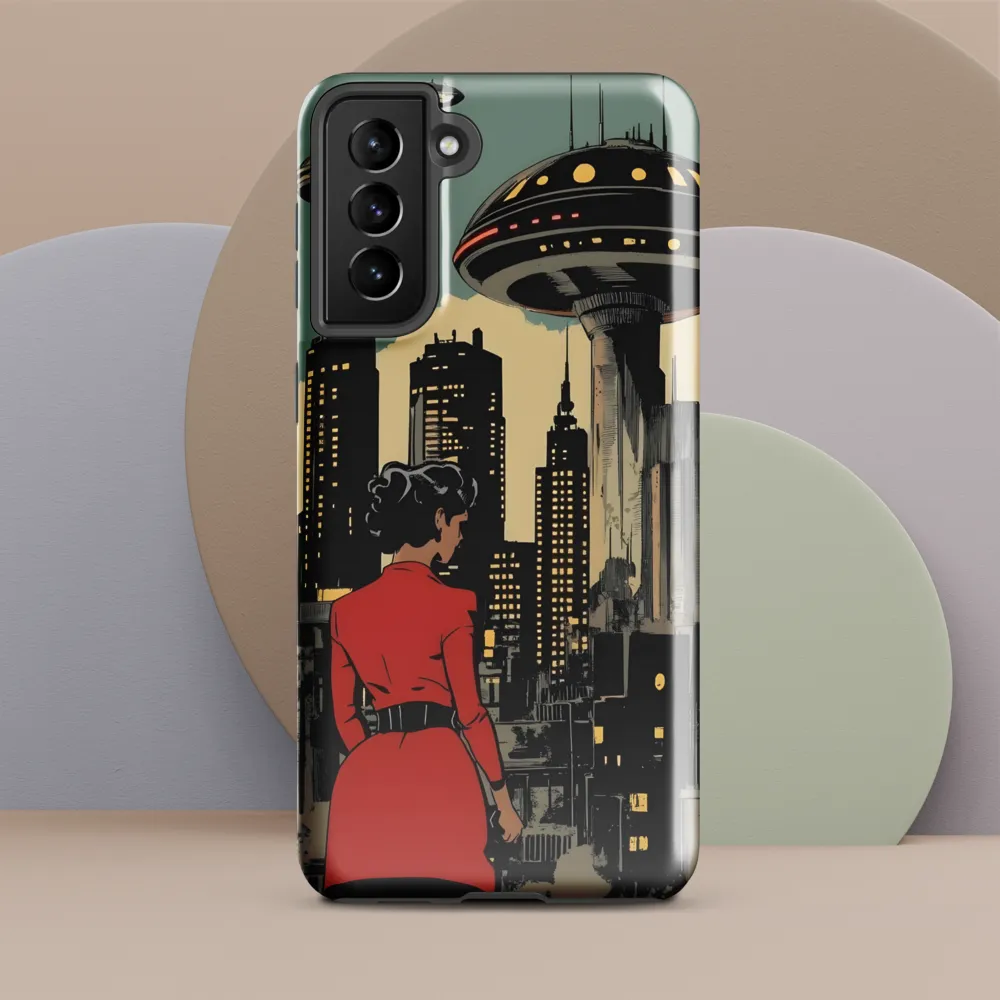 Envisioning Tomorrow: A Retro Futuristic Landscape