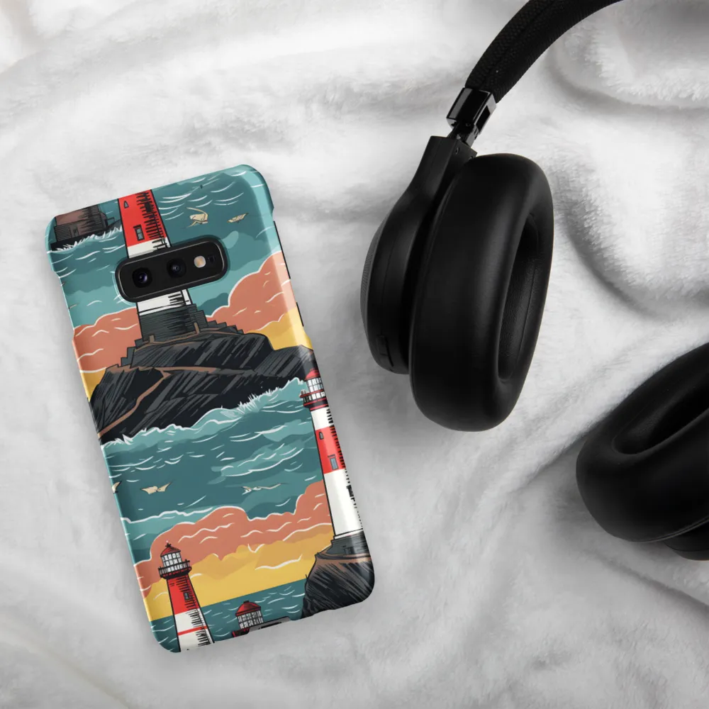 Lighthouses in a Whimsical Ocean