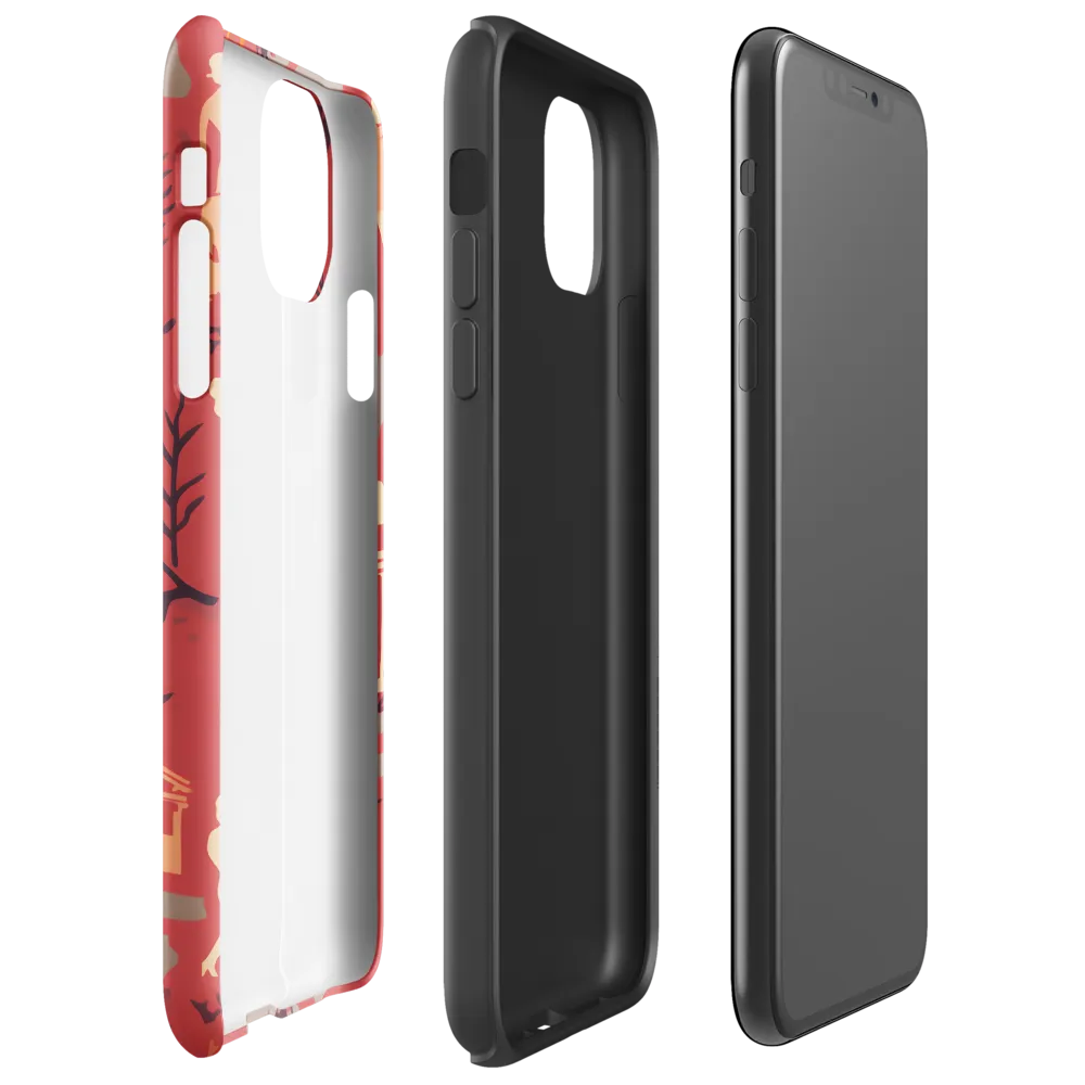 Harmony of Figures and Architecture | Phone Case |  11 Pro Max | Tough Case | Glossy