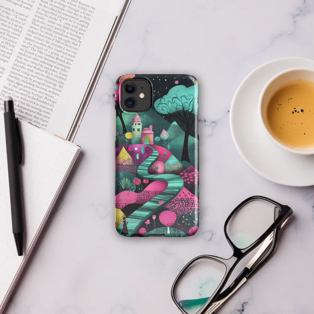 Whimsical Journey through Colorful Lands | Phone Case |  11 | Snap Case | Glossy
