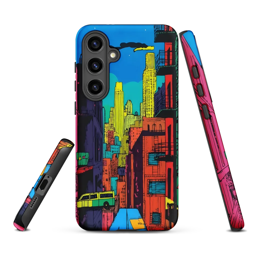 Urban Vibrance: A Pop Art Cityscape
