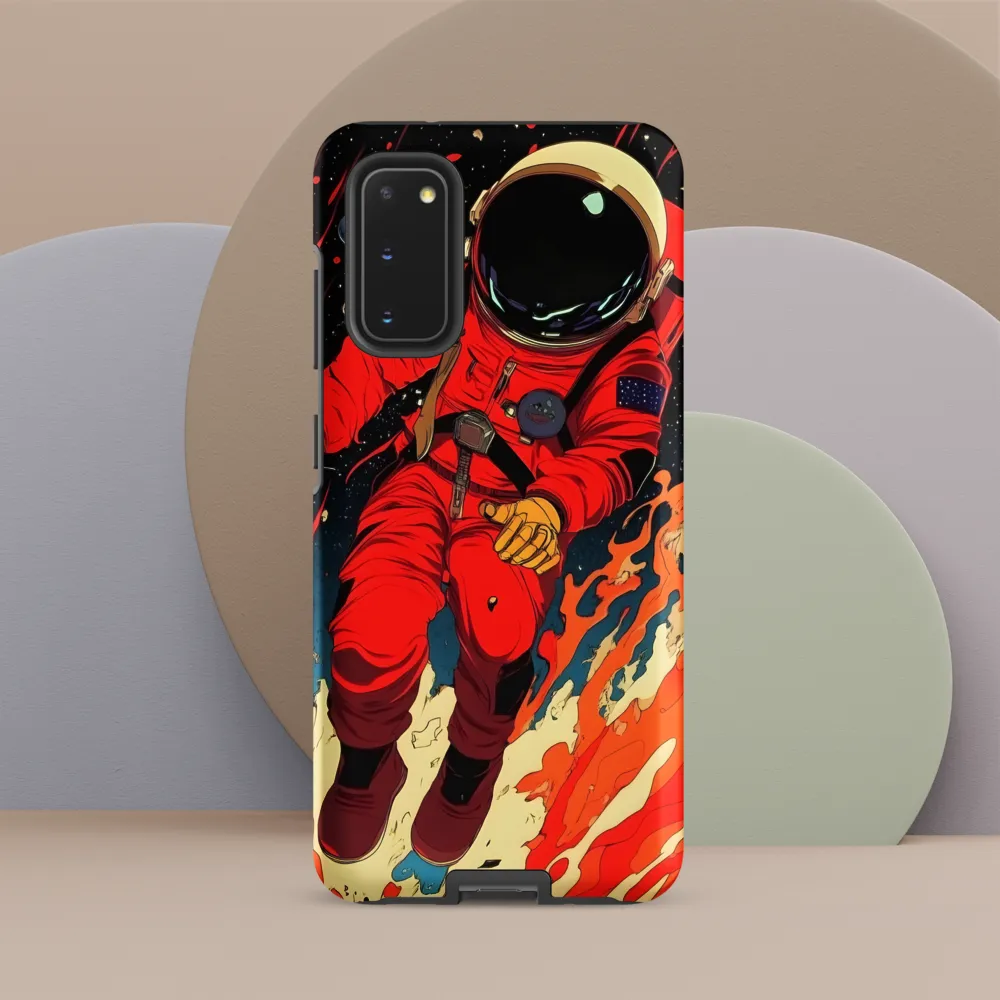 Cosmic Descent of the Astronaut