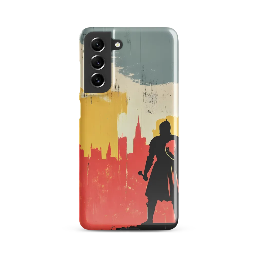 Hero in the Urban Dawn | Phone Case |  S21 FE | Snap Case | Glossy