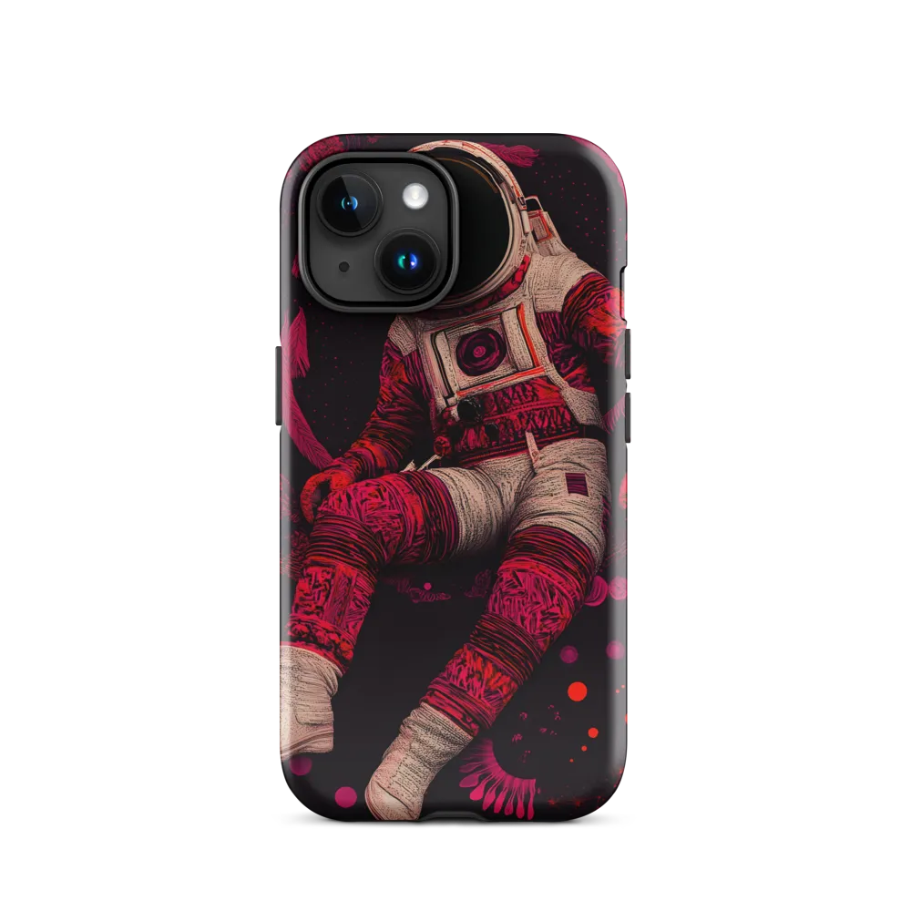 Magenta Drift — An Astronaut in Etched Space