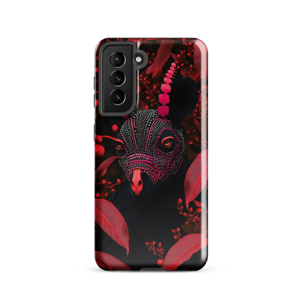 Mystique in Red | Phone Case |  S21 | Tough Case | Glossy