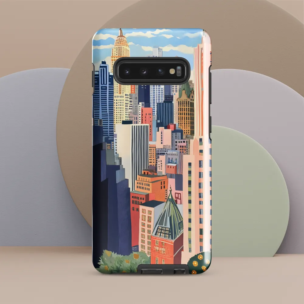 Vibrant City Dreams | Phone Case |  S10 Plus | Tough Case | Glossy