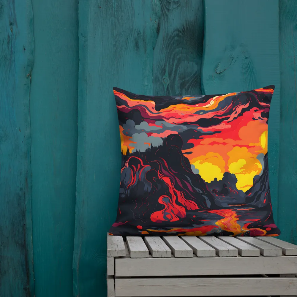 Eruption of Colors | Pillow | 22″×22″