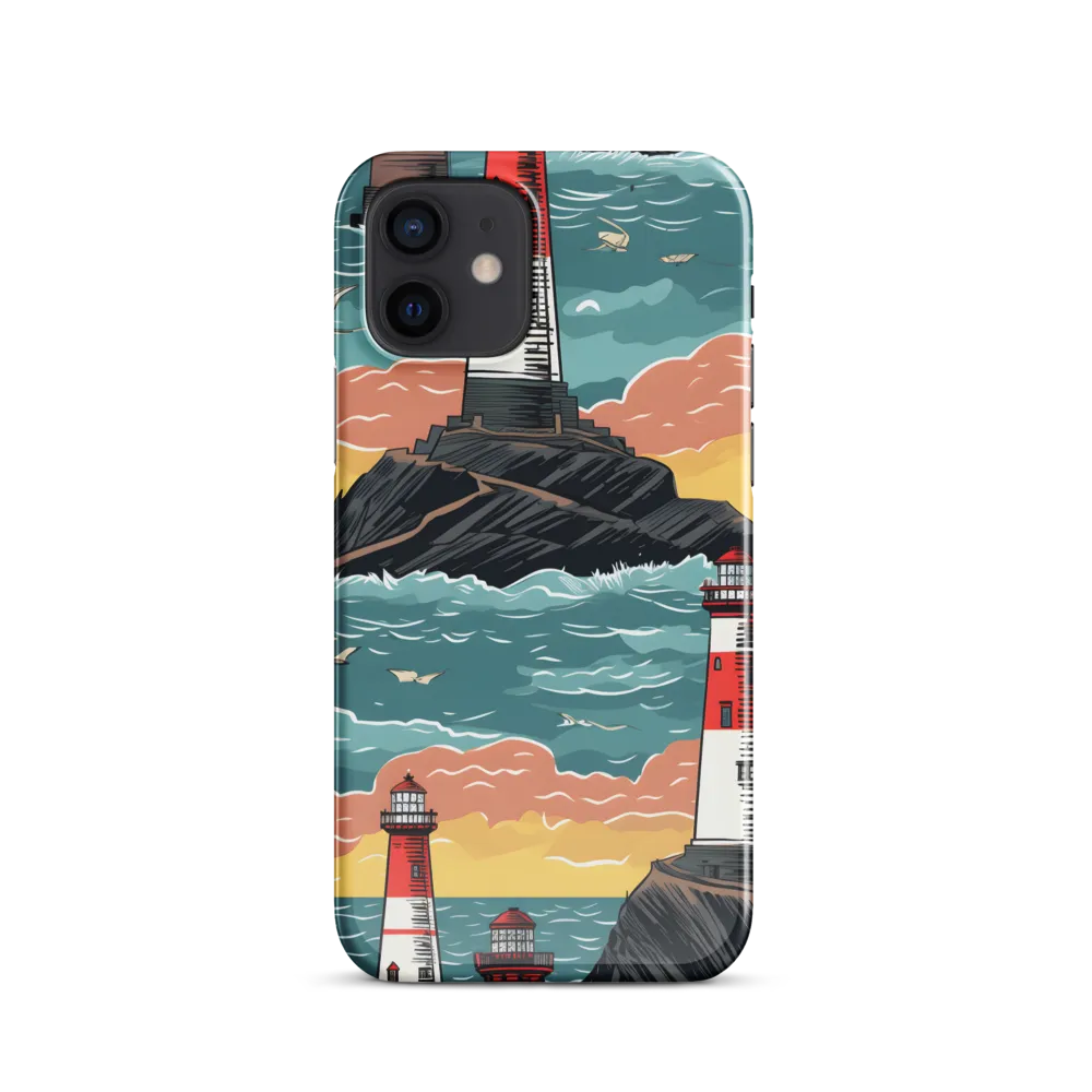 Lighthouses in a Whimsical Ocean