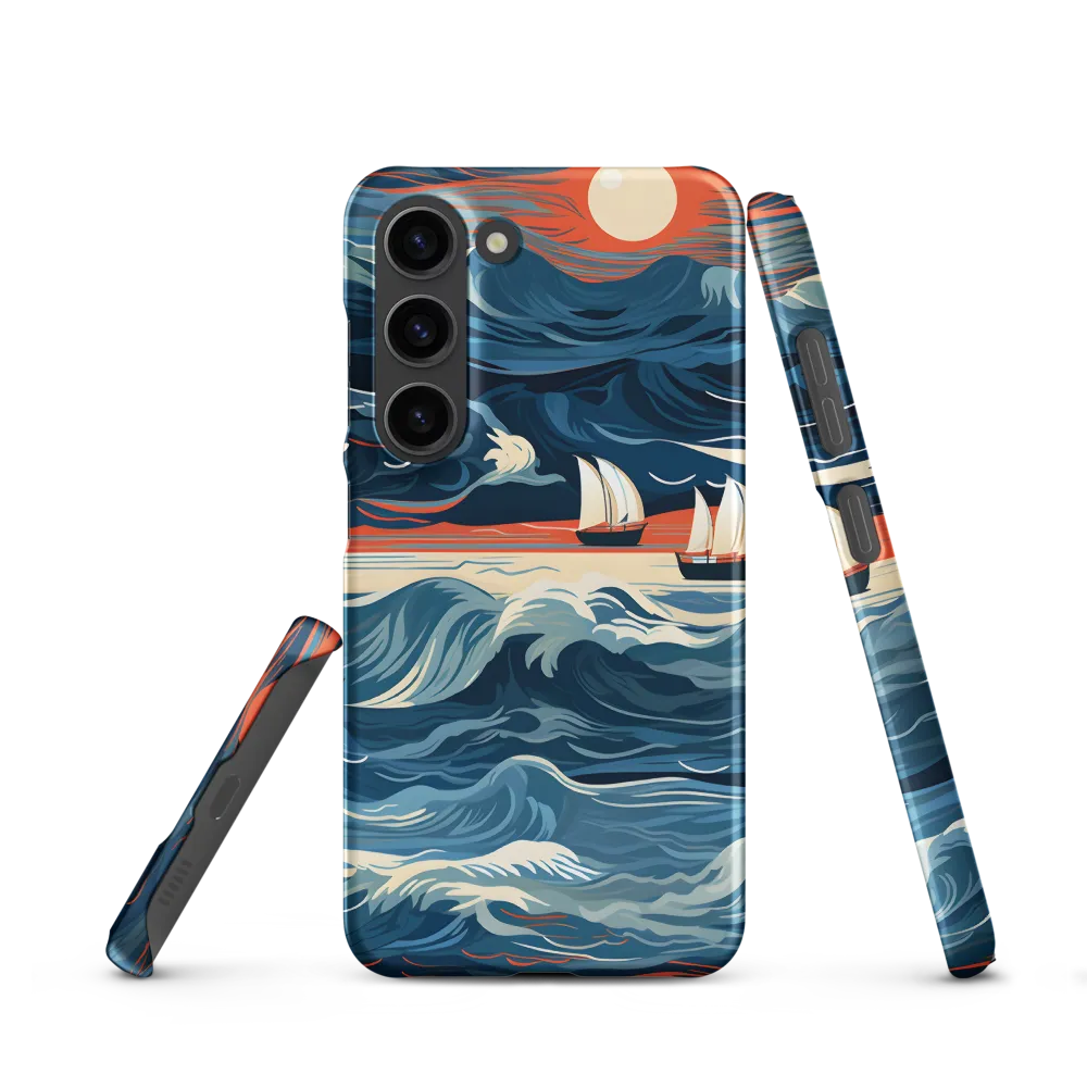 Ocean Whispers: A Voyage at Dusk