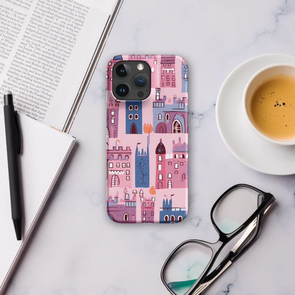 Whimsical Castles: A Playful Tapestry | Phone Case |  16 Pro Max | Snap Case | Matte