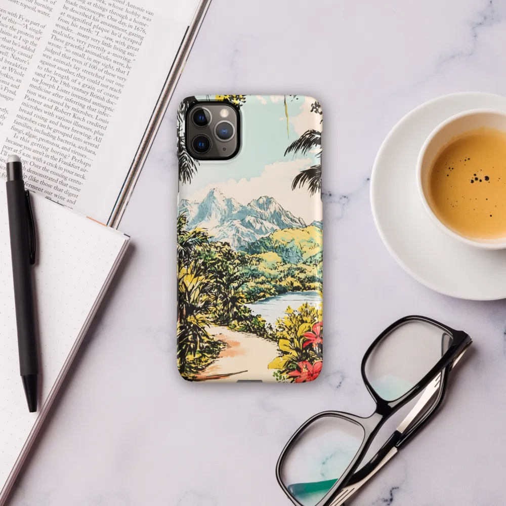 Tropical Serenity | Phone Case |  11 Pro Max | Snap Case | Matte