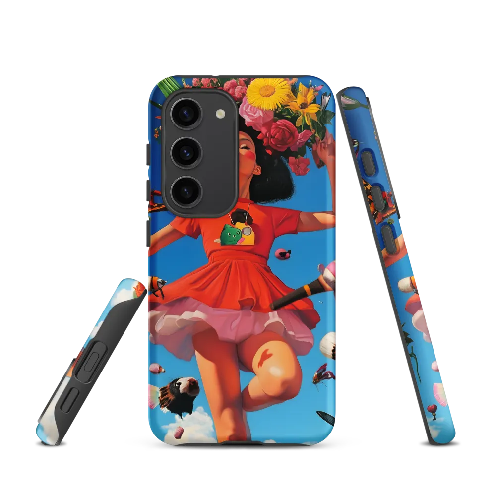 Joyful Whimsy | Phone Case |  S23 | Tough Case | Matte