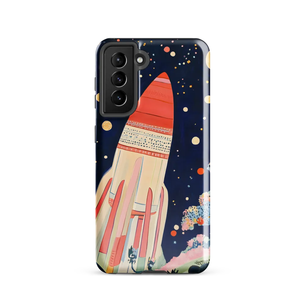 Cosmic Dreams: The Rocket's Journey
