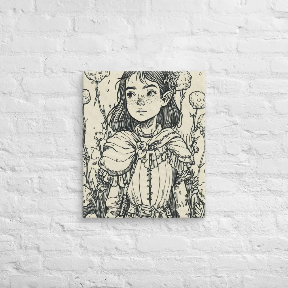 A Young Guardian of Nature | Canvas | 20″×24″