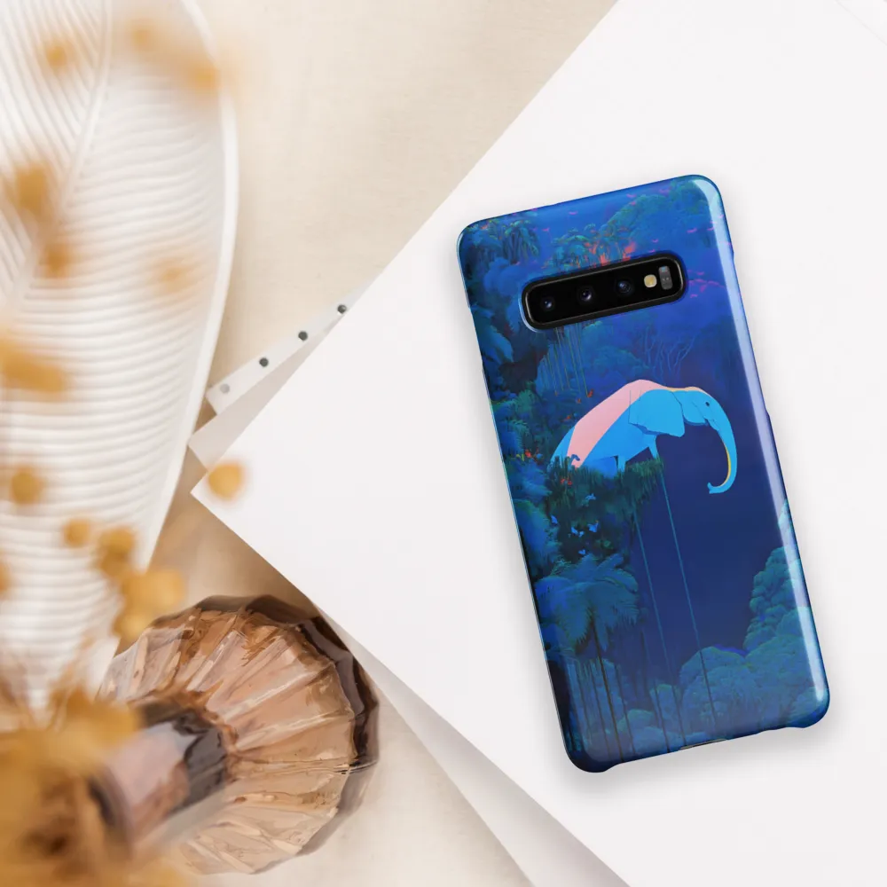 Floating Dreams: The Elephant in the Jungle | Phone Case |  S10 Plus | Snap Case | Glossy