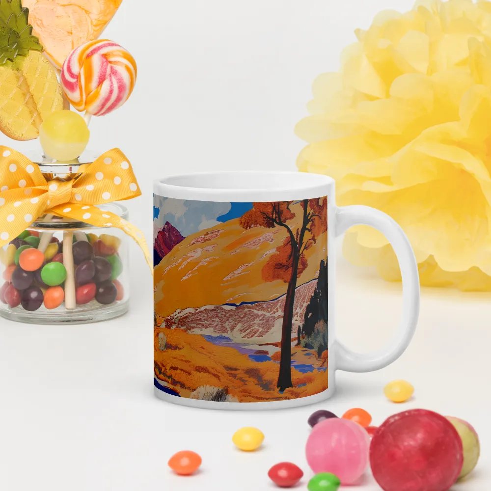 Autumn Serenity: A Vibrant Landscape | Mugs | Multiple Sizes & Colors