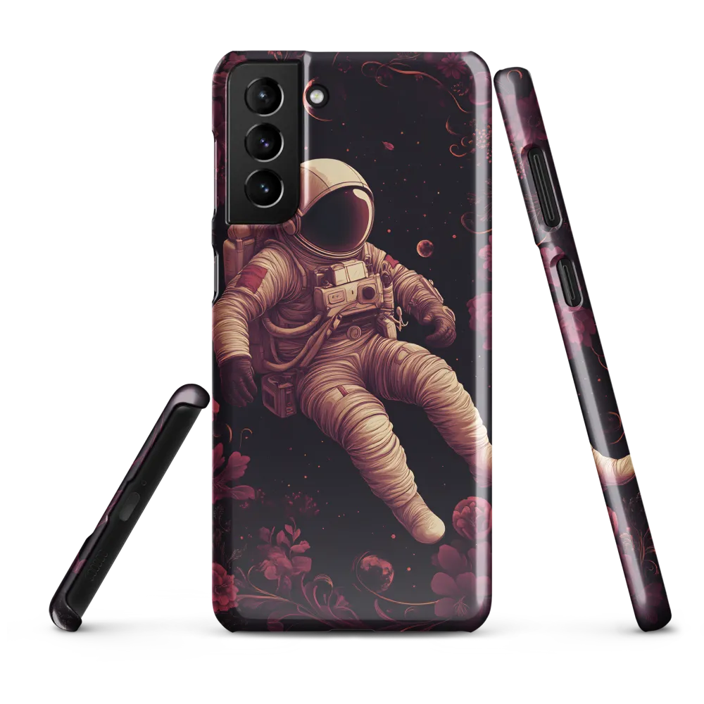 Cosmic Bloom: An Astronaut's Journey