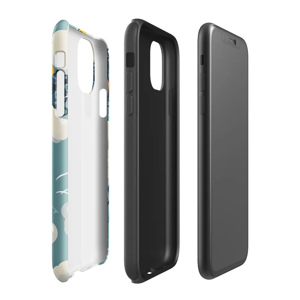 Whimsical Dreams in the Sky | Phone Case |  11 | Tough Case | Glossy