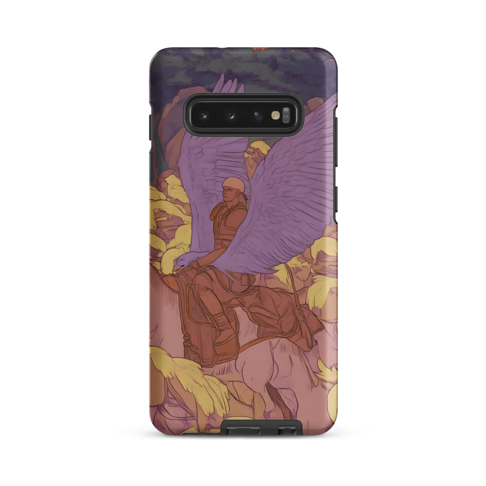 The Winged Guardian | Phone Case |  S10 Plus | Tough Case | Matte